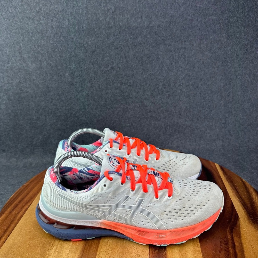 ASICS Gel-Kayano 28 Womens 8.5 Running Shoes Celebration of Sport 1012B156